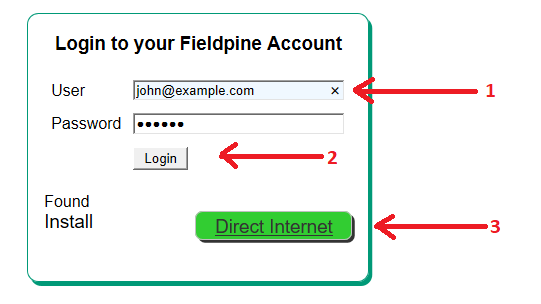 Fieldpine Online Install